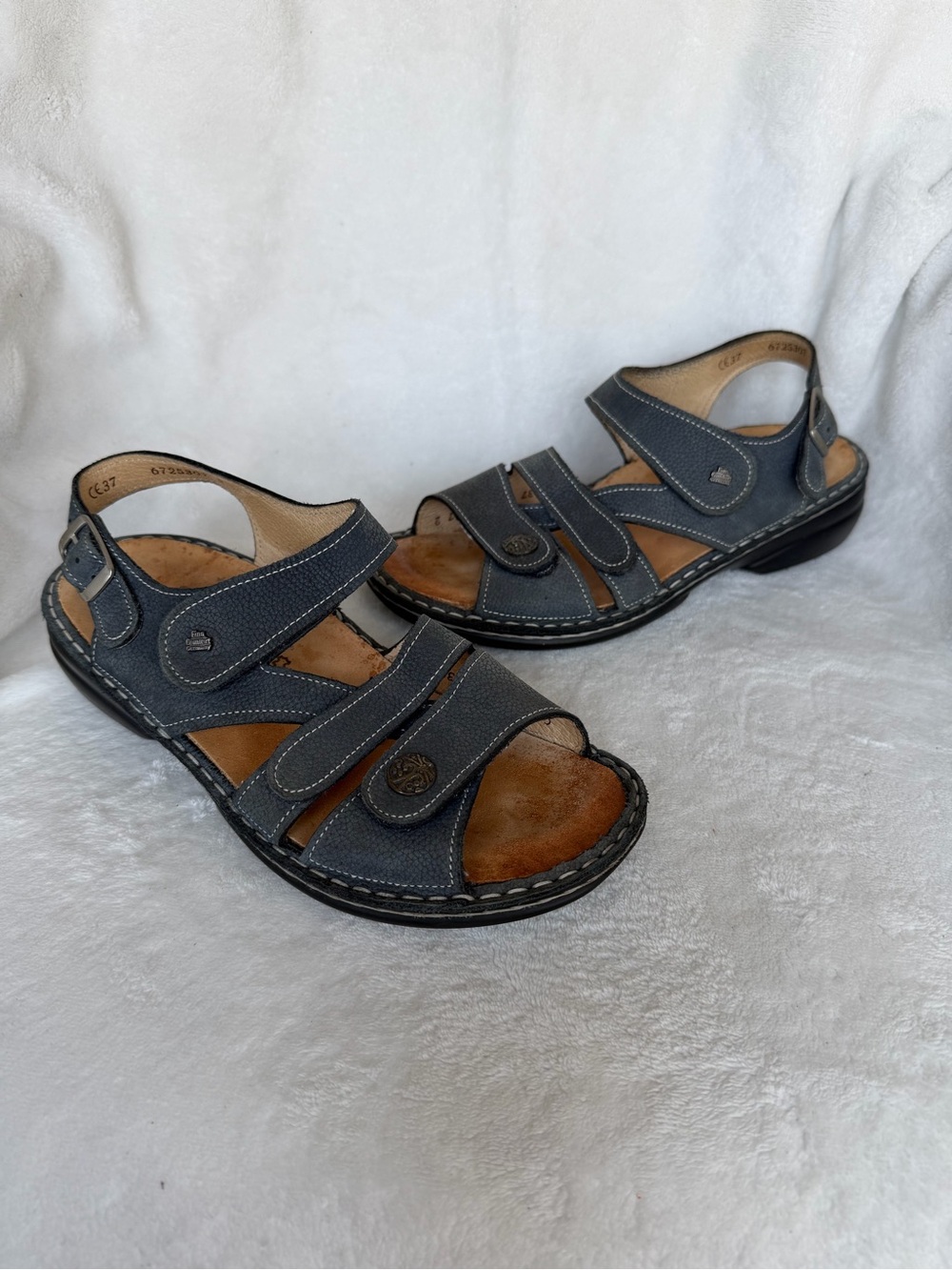 Finn Comfort Gomera Womens Sandals Leather strappy comfort EU 37 US 6